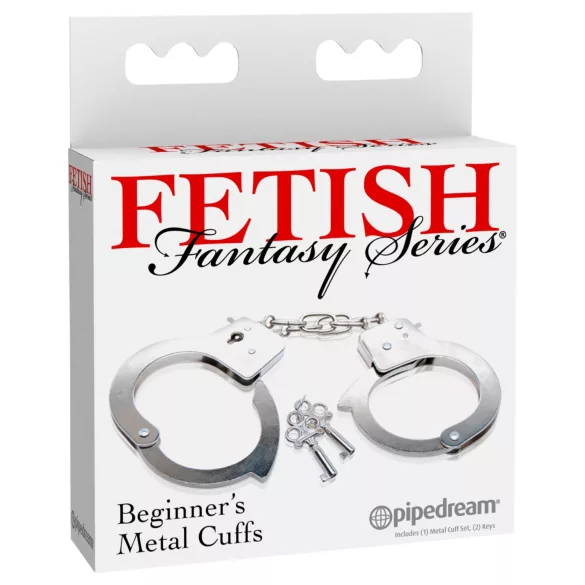 Fetish Fantasy - Metallhandschellen (Silber)