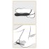 Fetisch Double Trouble – Hoden- & Penisring mit Dildo (schwarz)