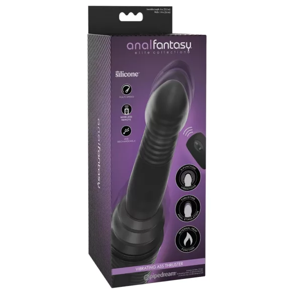 Pipedream - Anal Fantasy Ass Thruster - stoßender Analvibrator (schwarz)