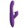 Fantasy For Her – 3-in-1 Stoßvibrator mit Wärmefunktion (lila)