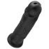 King Cock 10 - Saugnapf Dildo (25cm) - schwarz
