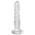 King Cock Clear 6 - Saugnapf-Dildo (15 cm)