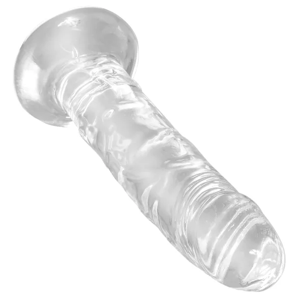 King Cock Clear 6 - Dildo mit Saugnapf (17,8 cm)