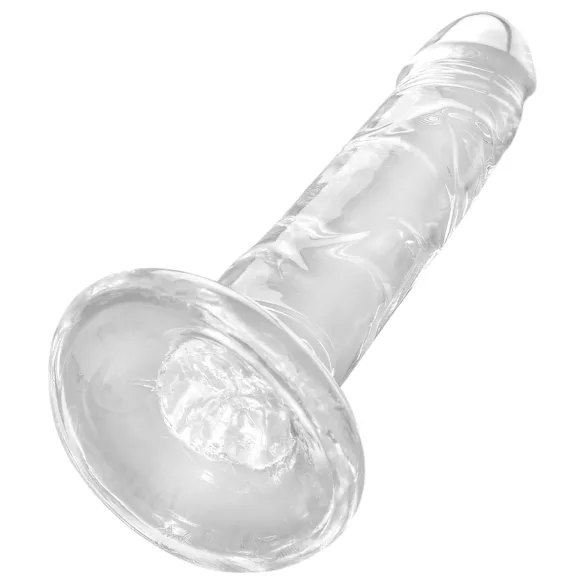 King Cock Clear 6 - Dildo mit Saugnapf (17,8 cm)