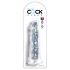 King Cock Clear 8 - Saugfuß, großer Dildo (20 cm)