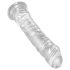 King Cock Clear 8 - Saugfuß, großer Dildo (20 cm)