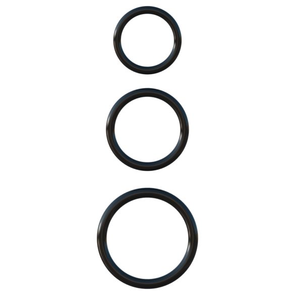 Fantasy C-Ringz - Penisring-Trio (schwarz)