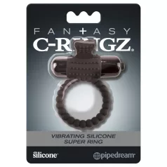 Pipedream Fantasy C-Ringz - Vibrierender Penisring (schwarz)