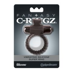 Pipedrem Fantasy C-Ringz - Vibrations-Penisring (schwarz)