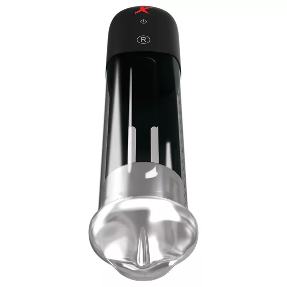 PDX Blowjob - automatische Penis-Pumpe mit Lippen (schwarz)