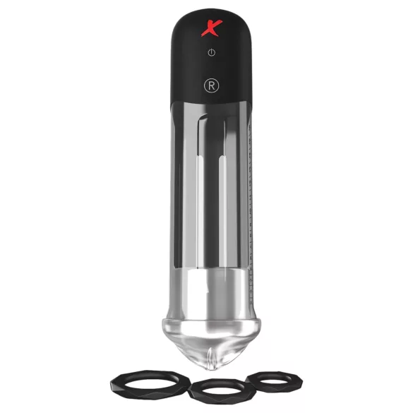 PDX Blowjob - automatische Penis-Pumpe mit Lippen (schwarz)