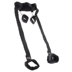   Fetish Position Master - Fesselungsset mit Handschellen (schwarz)