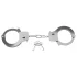 Fetisch Fantasie - Designer Metall-Handschellen (Silber)