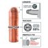 X-TENSION Mega 1 - Realistischer Penismantel (17,7cm) - Naturfarbe