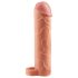 X-TENSION Perfect 1 - Penis-Hülle mit Erektionsring (17,7 cm) - Hautfarben