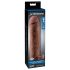 X-TENSION Perfect 2 - Penis-Hülle mit Hoden-Ring (19cm) - Dunkel Natur