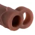 Pipedream X-TENSION Perfect 2 - Eichelring-Penishülle - dunkel natur (19 cm)