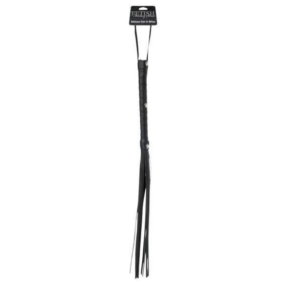 Fetish Fantasy Deluxe Katzenpeitsche (65 cm) - Schwarz