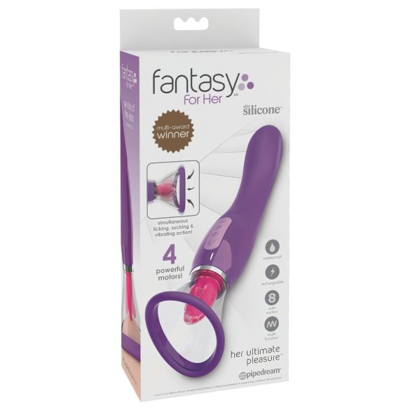 Fantasy - Akku, 3in1 Vibrator (Lila)