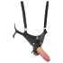 King Cock Strap-on 10 - 25cm Hohl-Dildo zum Anschnallen