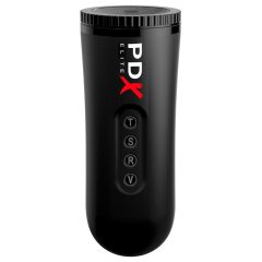   PDX Moto Blower - saugende, vibrierende Masturbator (schwarz)