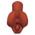 PDX Wähle Dein Vergnügen - 2in1 Realistischer Masturbator (Braun)