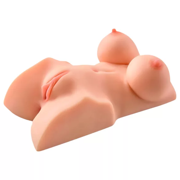 PDX Perfect DD's - Torso mit zwei Lustöffnungen - (natur)