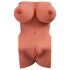 PDX Perfekte DD's - Torso mit zwei Lustöffnungen - (braun)