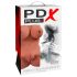 PDX Perfekte DD's - Torso mit zwei Lustöffnungen - (braun)