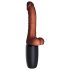 King Cock Plus 7.5 - realistischer Stoßvibrator (braun)