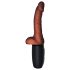 King Cock Plus 7.5 - realistischer Stoßvibrator (braun)