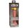 King Cock Elite 6 - Saugnapf-Vibrator (15 cm) - Hautfarbe