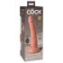 King Cock Elite 7 - Saugfuß, Funkvibrator 18 cm - Hautfarben