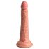 King Cock Elite 7 - Saugfuß, Funkvibrator 18 cm - Hautfarben
