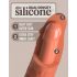 King Cock Elite 8 - Naturgetreuer Vibrator 20cm (dunkel)