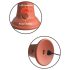 King Cock Elite 8 - Naturgetreuer Vibrator 20cm (dunkel)