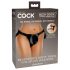 King Cock Elite Beginner's - Aufschnallbarer Dildo (Schwarz)