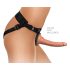 King Cock Elite Bequemer Body Dock - Strap-On Gurt (Braun)