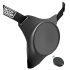 Body Dock G-Punkt Pro - Funk-Fernbedienbarer Strap-On (Schwarz)