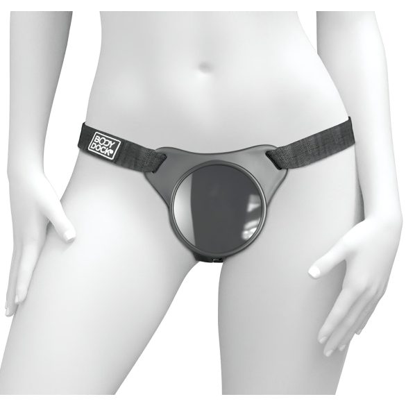 Body Dock OG - Aufsteckbarer Unterteil mit Saugnapf (schwarz)