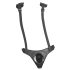 Body Dock - Strap-On Slip mit Hosenträgern (schwarz)