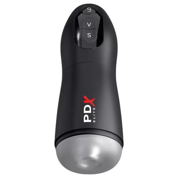 PDX Suck-O-Matic - akkubetriebener, automatischer Masturbator (schwarz)