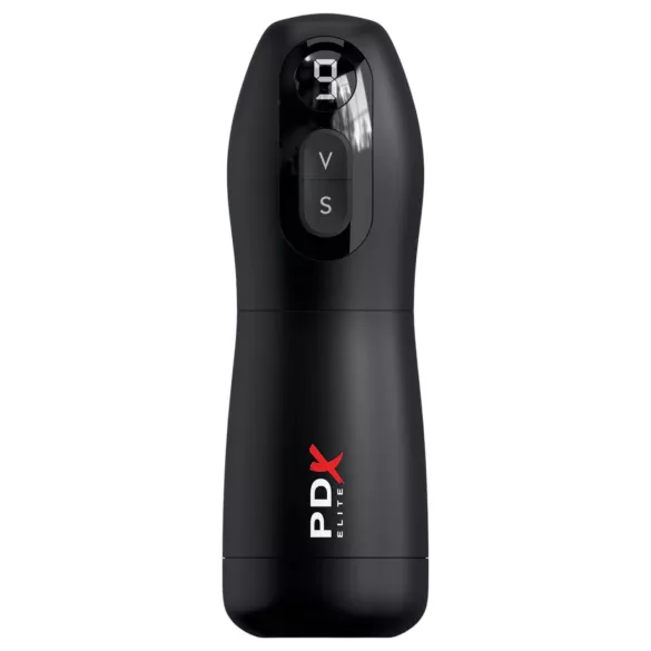 PDX Suck-O-Matic - akkubetriebener, automatischer Masturbator (schwarz)