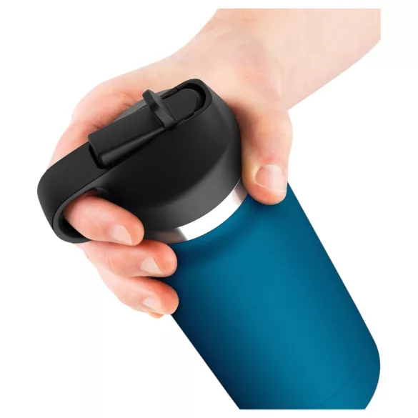 PDX - Fuck Flask Private Pleaser - Kunstvagina in Trinkflasche (blau-naturfarben)