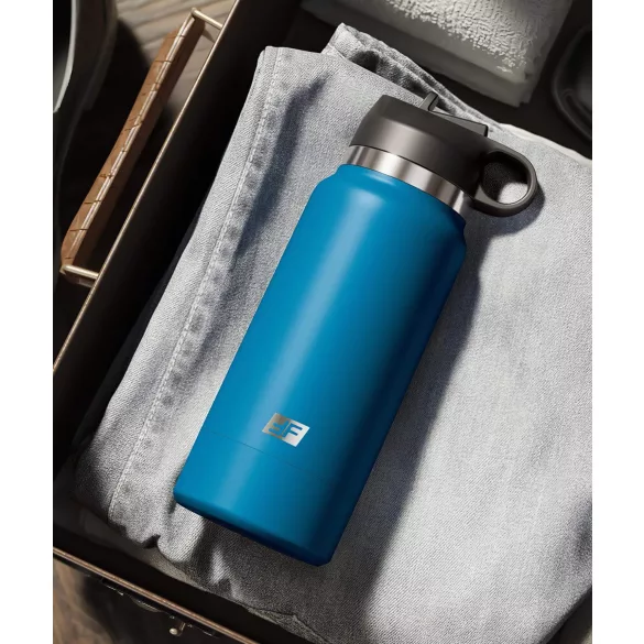 PDX - Fuck Flask Private Pleaser - Kunstvagina in Trinkflasche (blau-naturfarben)