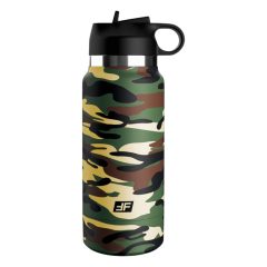   Fap Flask Happy Camper - Masturbator in einer Feldflasche (grün und schwarz)