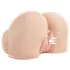 PDX Elite - saugender, vibrierender 2-in-1-Masturbator (natur)