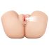 PDX Elite - Saugender, vibrierender 2in1 Masturbator (Natur)