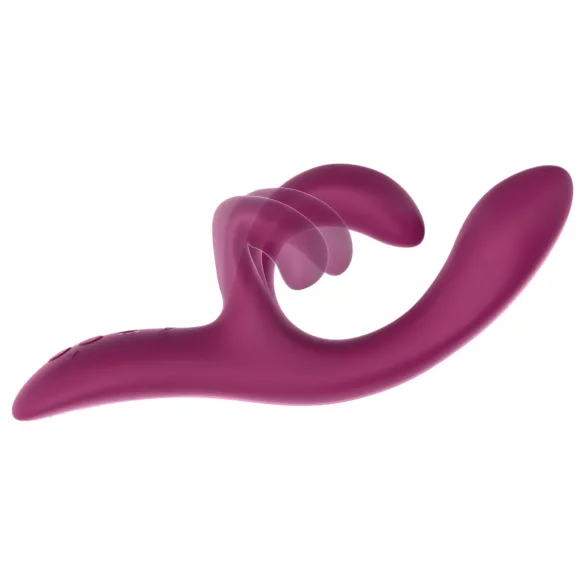 We-Vibe Nova 2 - App-gesteuerter flexibler Vibrator mit Klitorisstimulator (lila)