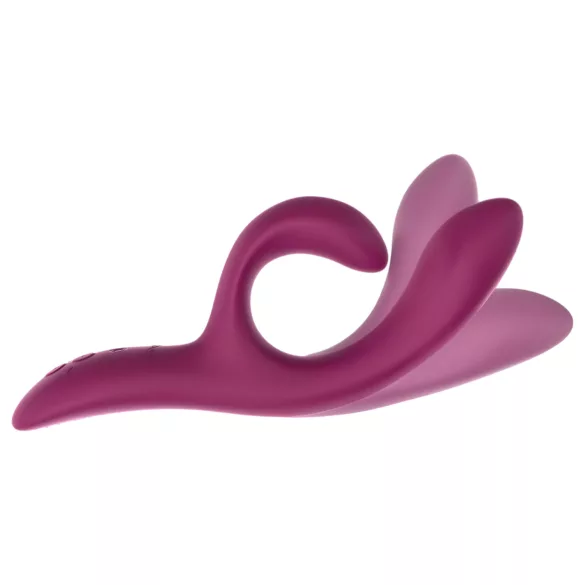 We-Vibe Nova 2 - App-gesteuerter flexibler Vibrator mit Klitorisstimulator (lila)